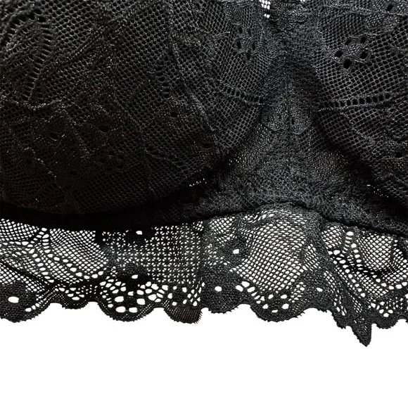 MOMCOZY NURSING LACE WIRELESS BRA - Picture 4 of 7